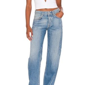 GRLFRND Bella Low Rise Boyfriend Jean